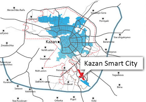 Smart City Kazan position